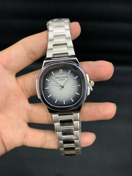 PP1 Stainless Steel White Dials for Men In Pakstan