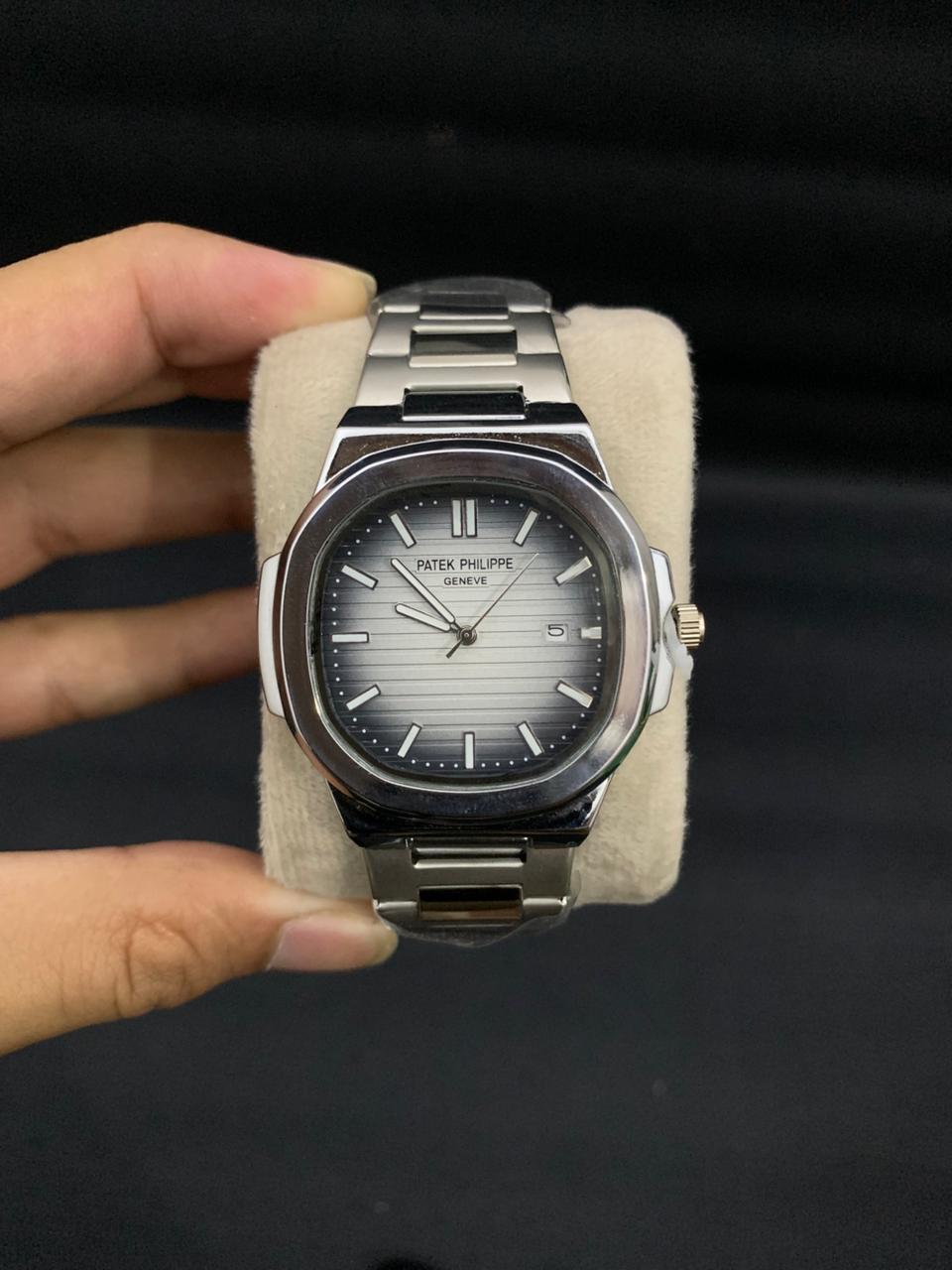 PP1 Stainless Steel White Dials for Men In Pakstan